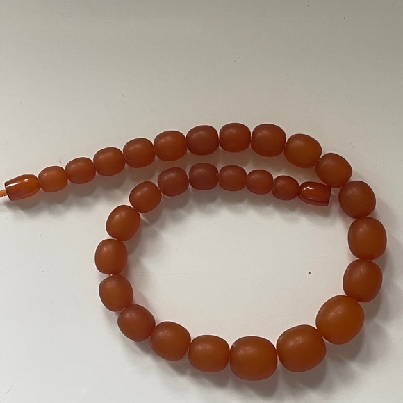 Vintage Genuine Baltic Honey Amber Necklace - Picture 4 of 13